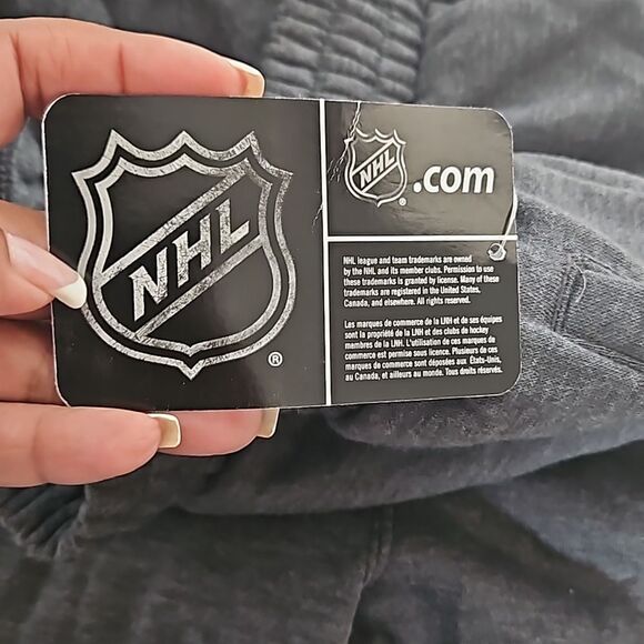 NHL Men's Canadian Montreal Logo Sweatpants Small Gray - Picture 7 of 16